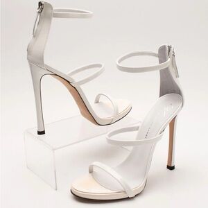 GIUSEPPE ZANOTTI Leather Ankle Strap Sandals US9 UK6 EU39 $945